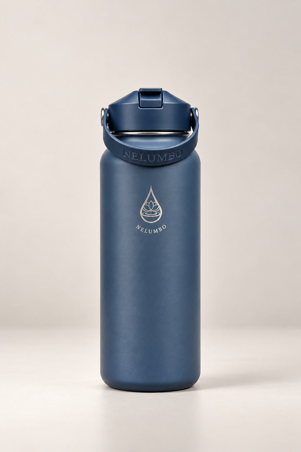 NELUMBO Filterflasche – Ocean Blue