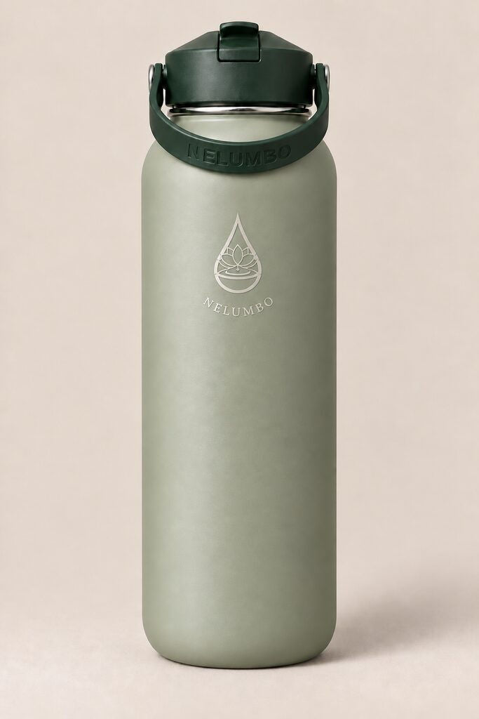 Geschlossene NELUMBO Flasche