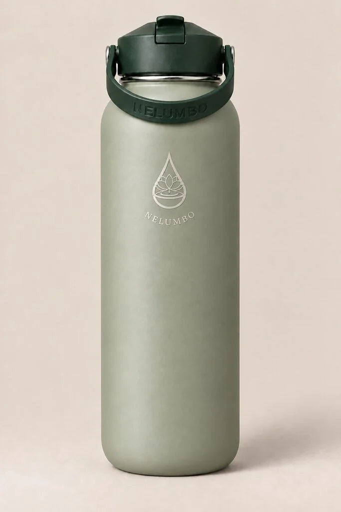 Geschlossene NELUMBO Flasche